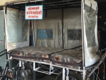 Baba amte's mobile bed to carry him for work